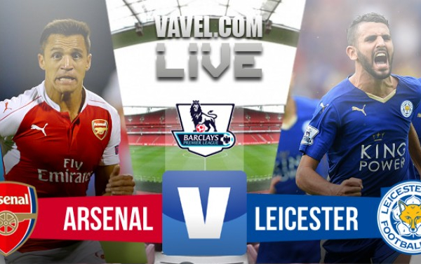 Arsenal - Leicester in Premier League 2015/2016 (2-1)