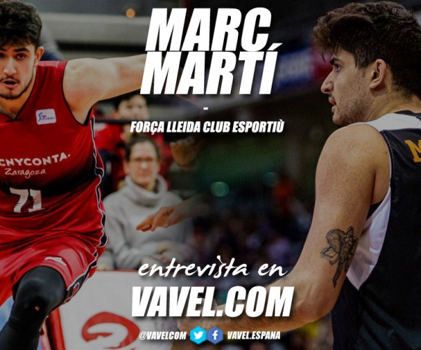 Entrevista. Marc Martí: "Voy a intentar al máximo volver a jugar en la ACB"