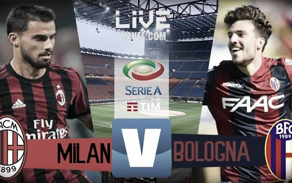 Risultato finale Milan - Bologna in diretta, Serie A 2017/18 LIVE (2-1): Doppietta di Bonaventura!