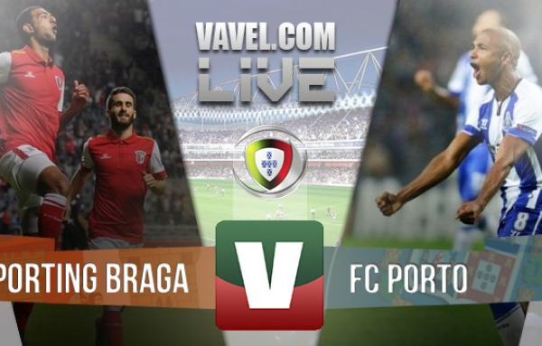 Resultado Braga x Porto na Liga NOS 2015/2016 (3-1)