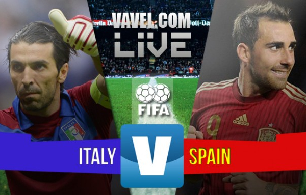 Risultato Italia 1-1 Spagna in amichevole internazionale 2016