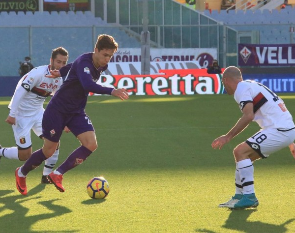 Serie A - Il Genoa respinge la Fiorentina (0-0)