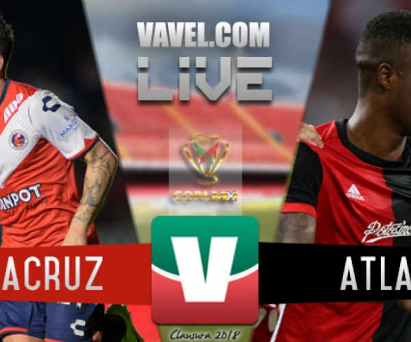 Resultado y goles del Veracruz 0-1 Atlas en Copa MX