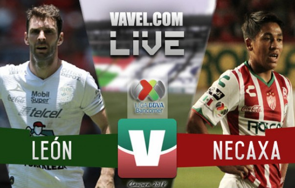 Resultado y goles del partido León 4-0 Necaxa de la Liga MX 2018