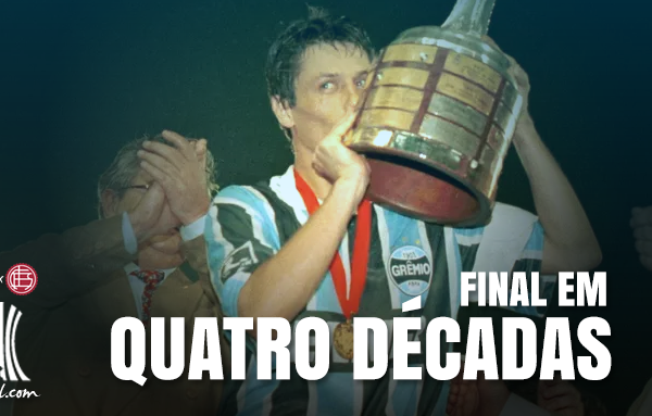 Grêmio é primeiro brasileiro a decidir Libertadores em quatro décadas diferentes