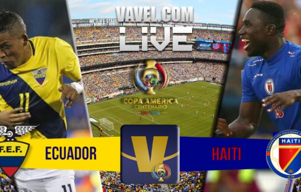 Equador goleia Haiti na Copa América Centenário (4-0)