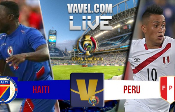 Resultado Haiti x Peru na Copa América Centenário (0-1)