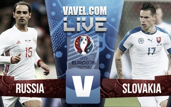 Risultato Russia - Slovacchia, Euro 2016 (1-2)