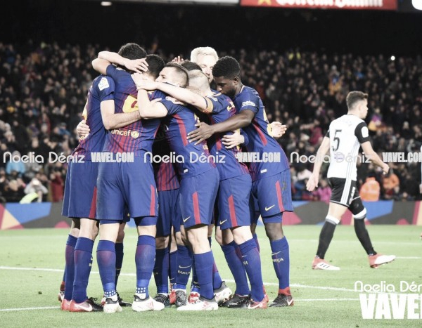 El Valencia sale vivo del Camp Nou