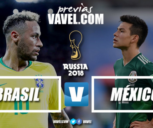 Previa Brasil - México: por el anhelado quinto partido