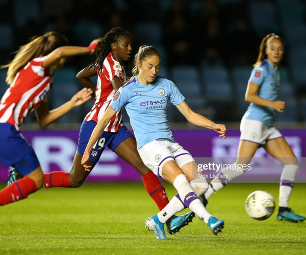 Manchester City Women 1-1 Atlético Madrid Femenino: Spoils shared before return tie
