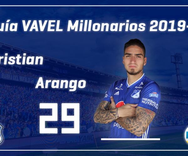 Análisis VAVEL, Millonarios 2019-II:
Cristian Arango