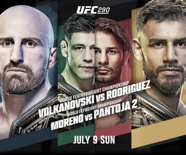 Previa UFC 290: Volkanovski y Moreno, en busca de defender el título ante dos 'cocos'
