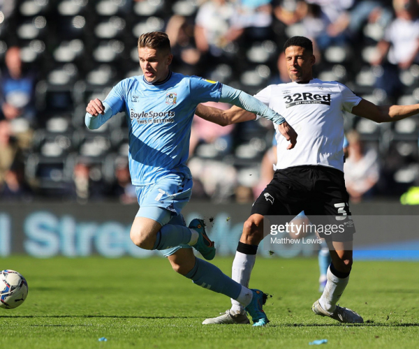 Derby County 1-1 Coventry City: Strong second half for the Rams keeps safety hopes alive