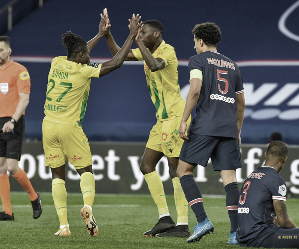 PSG sofre virada do Nantes e perde chance de retomar liderança na Ligue 1
