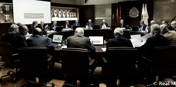 Reunión del Patronato de la Fundación Real Madrid