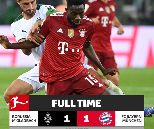 Il Bayern pareggia e continua una serie non perfetta di partite