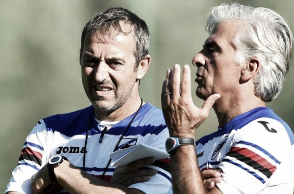 Sampdoria, Giampaolo è influenzato, Conti lo sostituisce in conferenza: "Lazio ferita, match ricco di insidie"