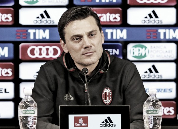 Milan, Montella alza la guardia: "Con il Palermo match difficile, ma non dobbiamo accontentarci"