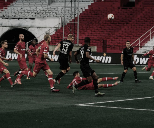 Goals and Highlights: Eintracht Frankfurt vs Royal Antwerp (2-2)
