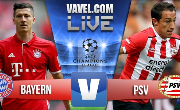 Risultato Bayern Monaco 4-1 PSV in Champions League 2017: Robben la chiude