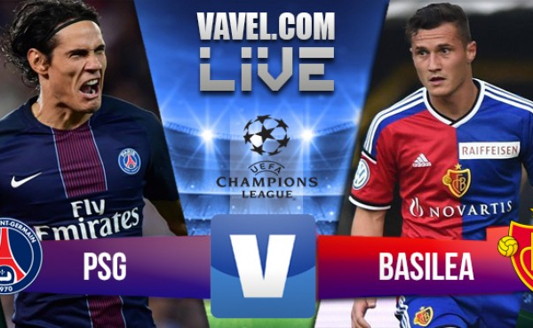 Paris Saint-Germain - Basilea in Champions League 2016/17: 3-0 risultato finale