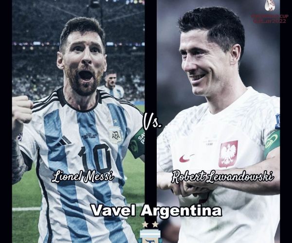 Lionel Messi vs Robert Lewandoski: astros
sueltos en Qatar