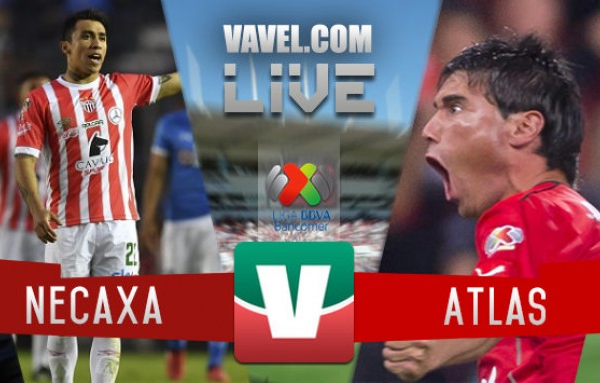 Resultado y goles del Necaxa 1-1 Atlas de la Liga Mx 2017