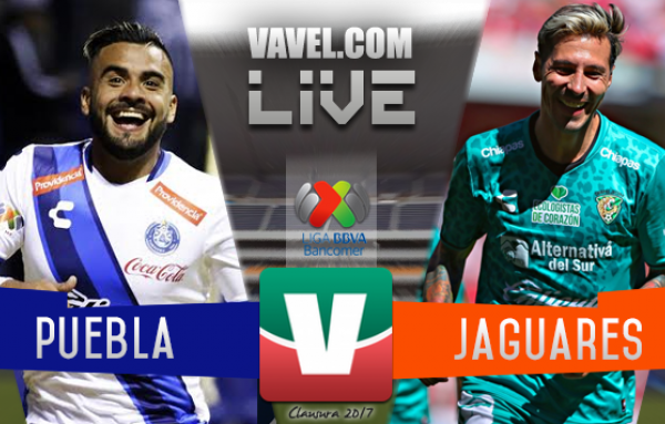 Resultado y goles del Puebla 3-0 Chiapas de la Liga MX 2017