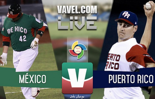 Resultado y carreras del México 4-9 Puerto Rico del Clásico Mundial de Béisbol 2017