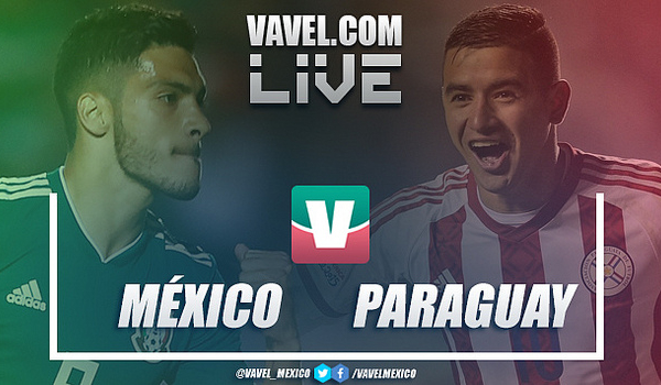 Resultado y goles del México (4-2) Paraguay