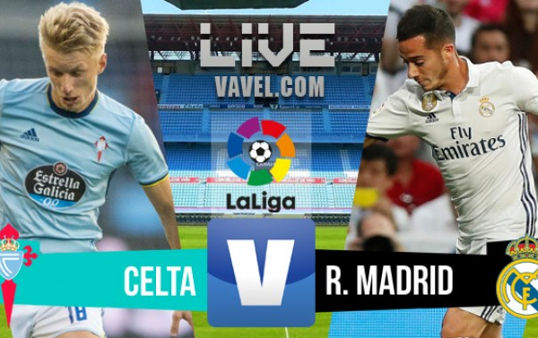 Resultado Celta de Vigo x Real Madrid no Campeonato Espanhol (1-4)