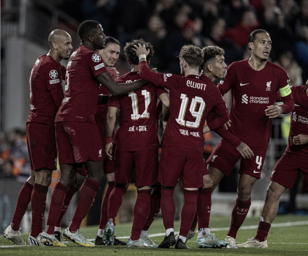 Los tardíos goles de Salah y Núñez dan la victoria al Liverpool