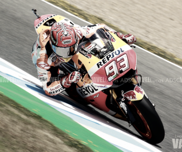 Moto GP - Marquez: "Siamo molto competitivi ma dobbiamo migliorare sul motore"