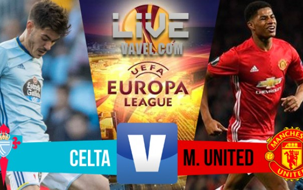 Celta Vigo - Manchester United in Europa League 2016/2017 (0-1) Vince di misura lo United!