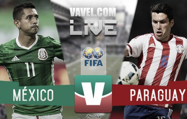 Con un primer tiempo atractivo, México se impone 2 a 1 sobre Paraguay