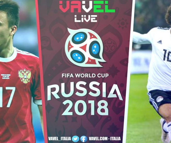 Russia - Egitto in diretta, Mondiali Russia 2018 LIVE (3-1): Russia agli ottavi, delusione Egitto!