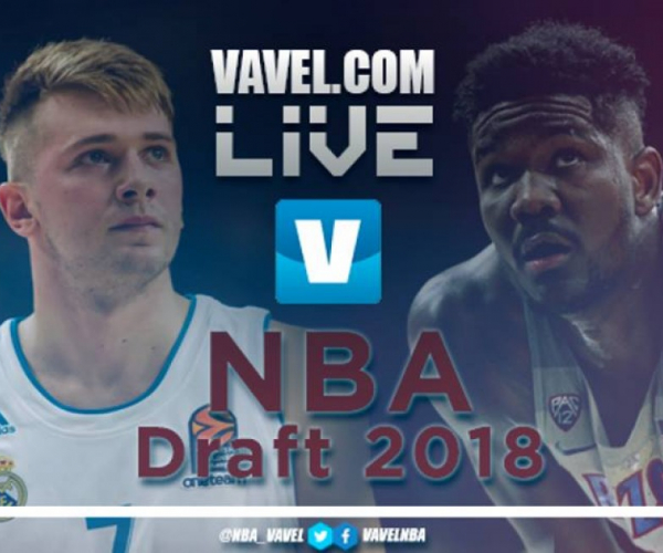 NBA Draft 2018 LIVE - Ayton, Bagley e Doncic sul podio
