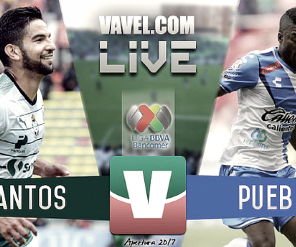 Resultado y gol del Puebla (0-1) Santos