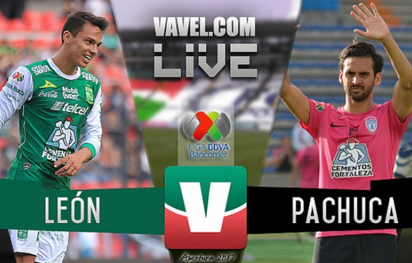 Resultado y goles del León 3-1 Pachuca de la Liga MX 2017