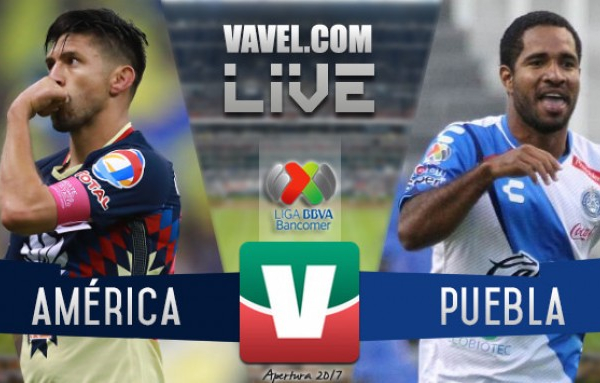Goles del partido América vs Puebla Liga MX 2017 (1-1)