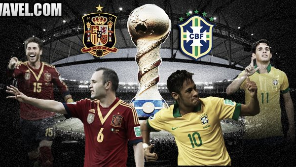 Brasil - España: desafío de leyendas