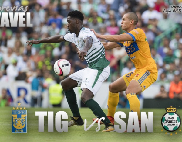 Previa Tigres - Santos: el campeón se presenta ante su gente