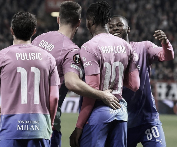 Milan vence Slavia Praga e avança às quartas de final da Europa League