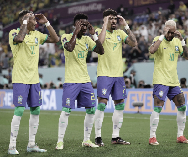Com grande atuação, Brasil goleia Coreia do Sul e segue às quartas da Copa do Mundo