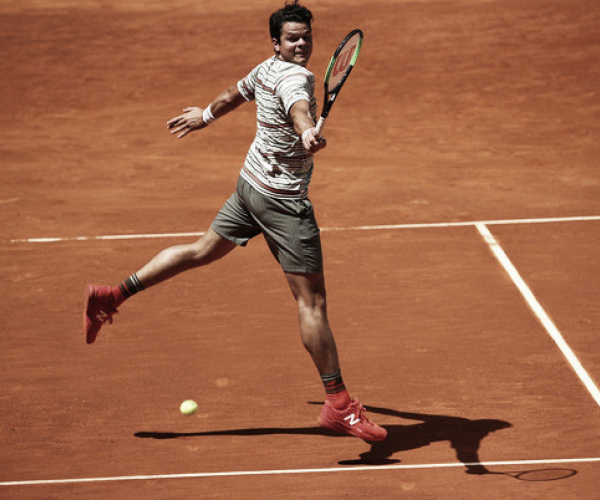 Milos Raonic será baja para Roland Garros