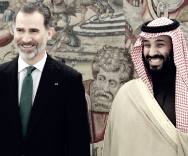 La visita del príncipe saudí acaba en venta de armamento militar por parte de España