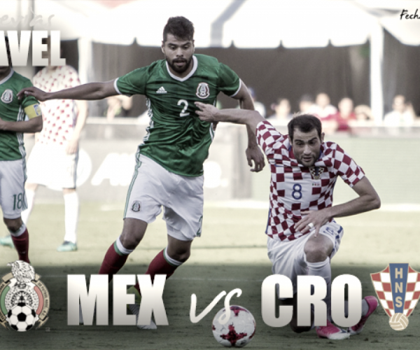 Previa México - Croacia: no será la misma prueba