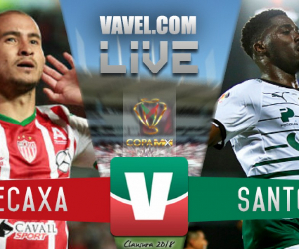 Resumen Necaxa vs Santos semifinal en Copa MX 2018 (2-1)