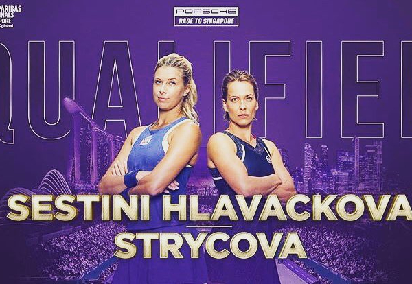 Barbora Strycova and Andrea Sestini Hlavackova Qualify For Singapore
